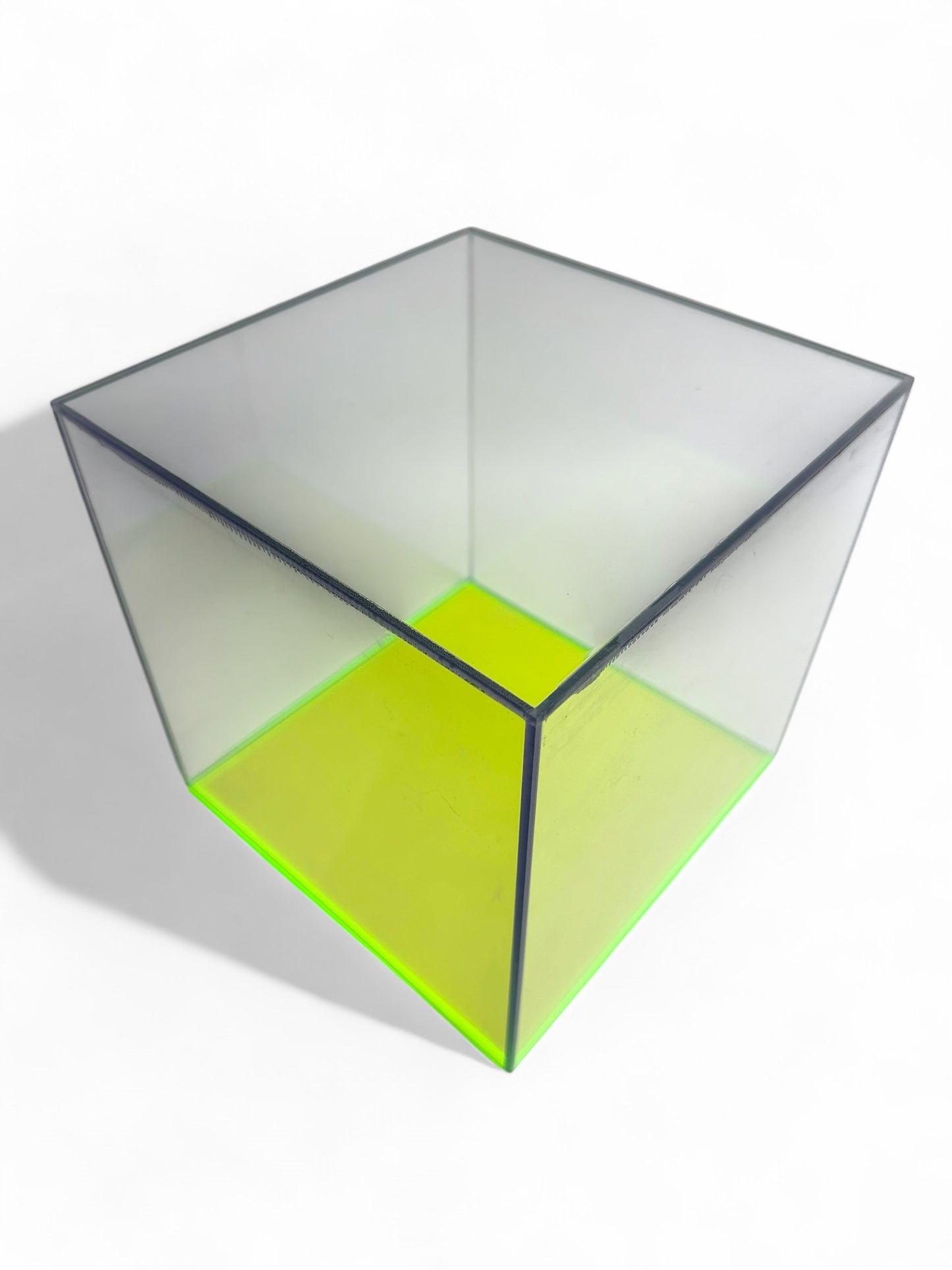 Acrylic Box With Flourescent Removable Base