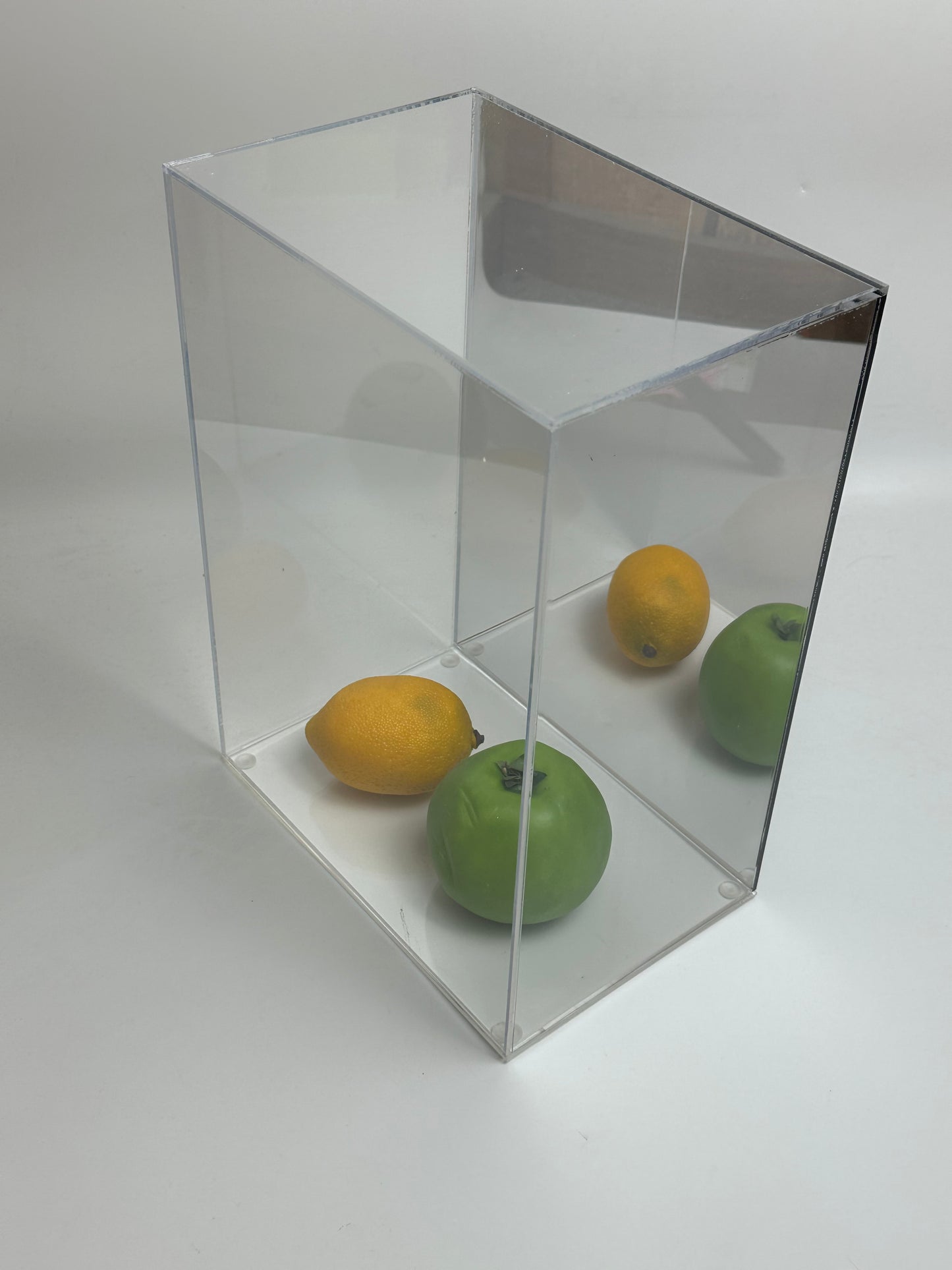Acrylic Box With Mirrored Base