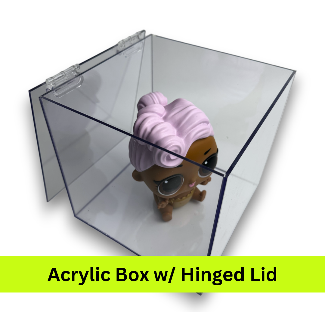 Custom Size: 5 Sided Acrylic Box, shopPOPdisplays