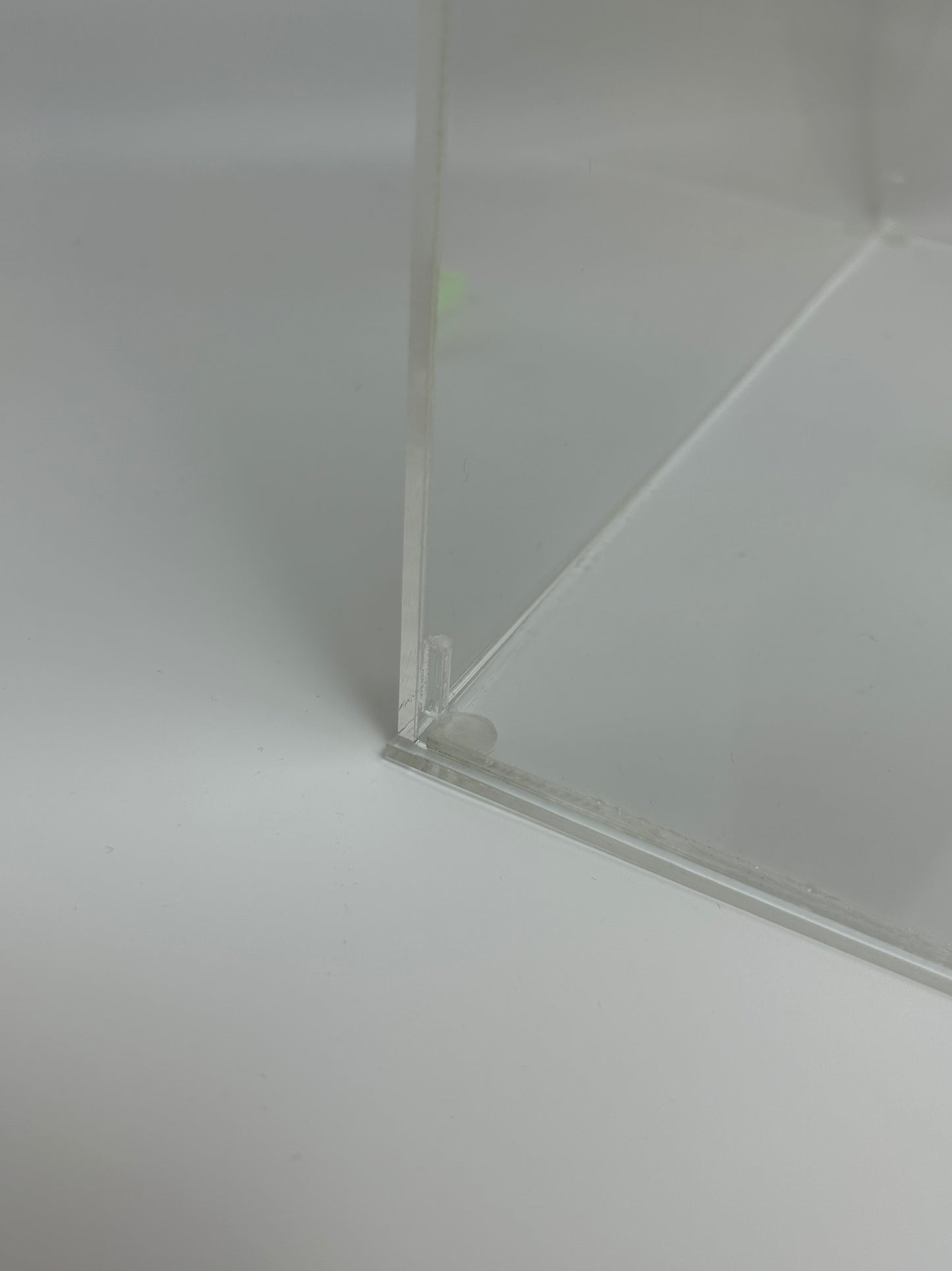 Acrylic 5-Sided Box w/ Clear Base