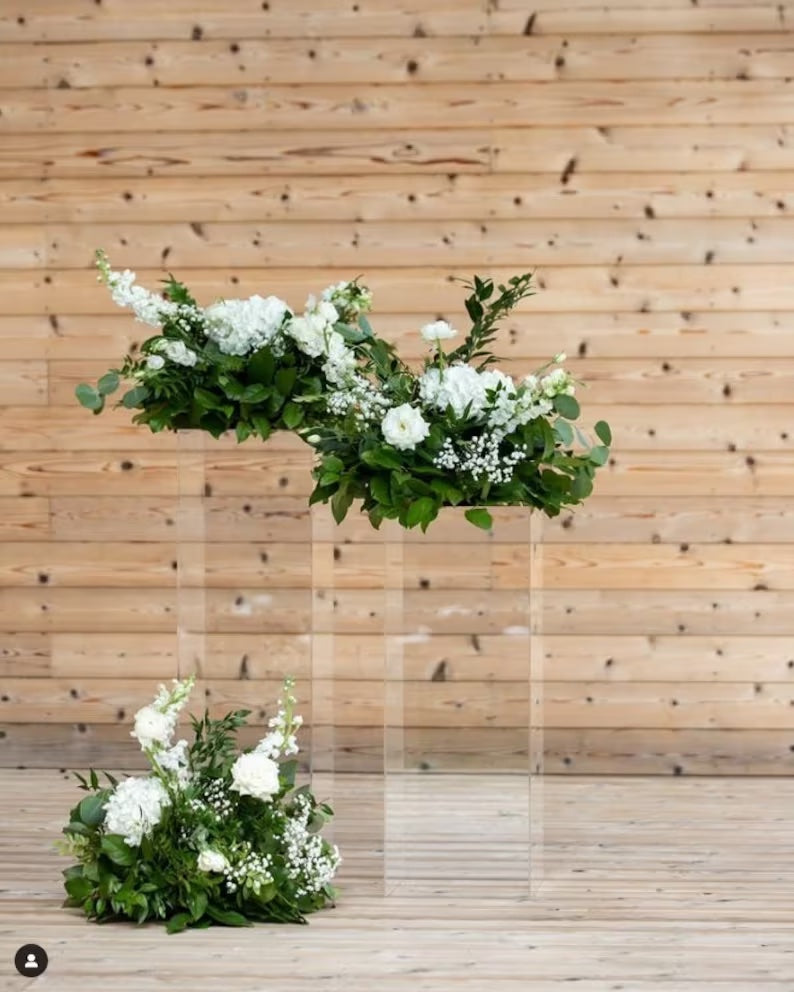 Acrylic Display Pedestals & Plinths