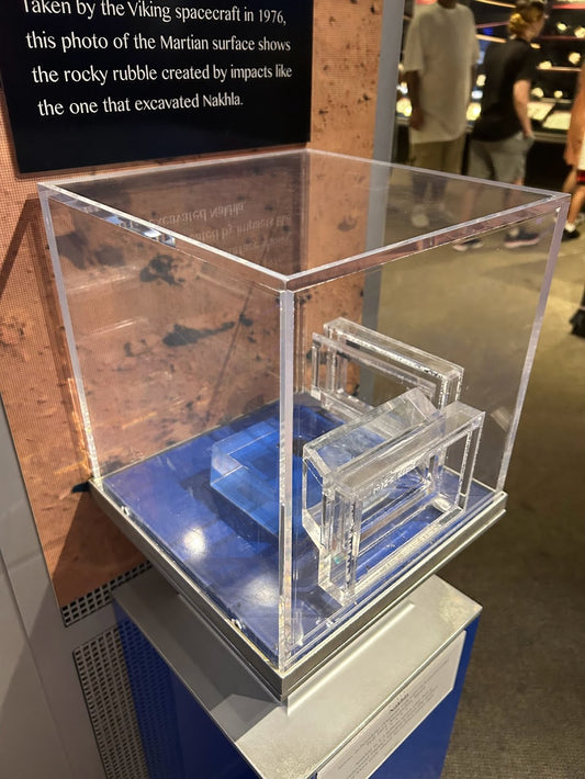 Museum Quality Acrylic Display Case for Interactive Exhibit