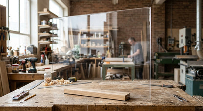 1/8 Thick Clear Acrylic Plexiglass Sheet - Cut To Size