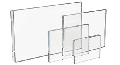 1/8 Thick Clear Acrylic Plexiglass Sheet - Cut To Size