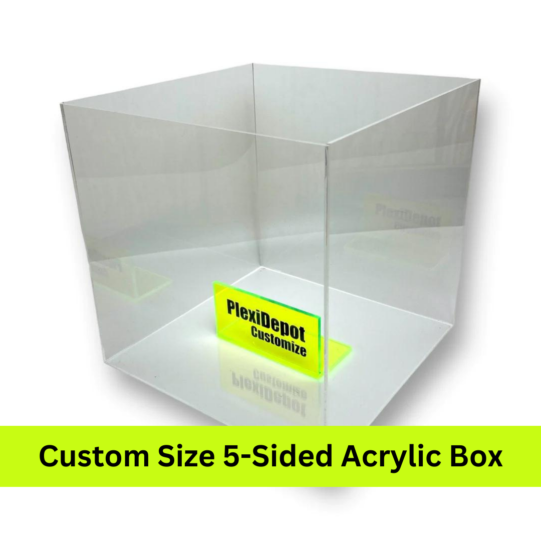Customized Acrylic Box Custom Acrylic Box Calculator - Calculate Your Free Quote Today ...