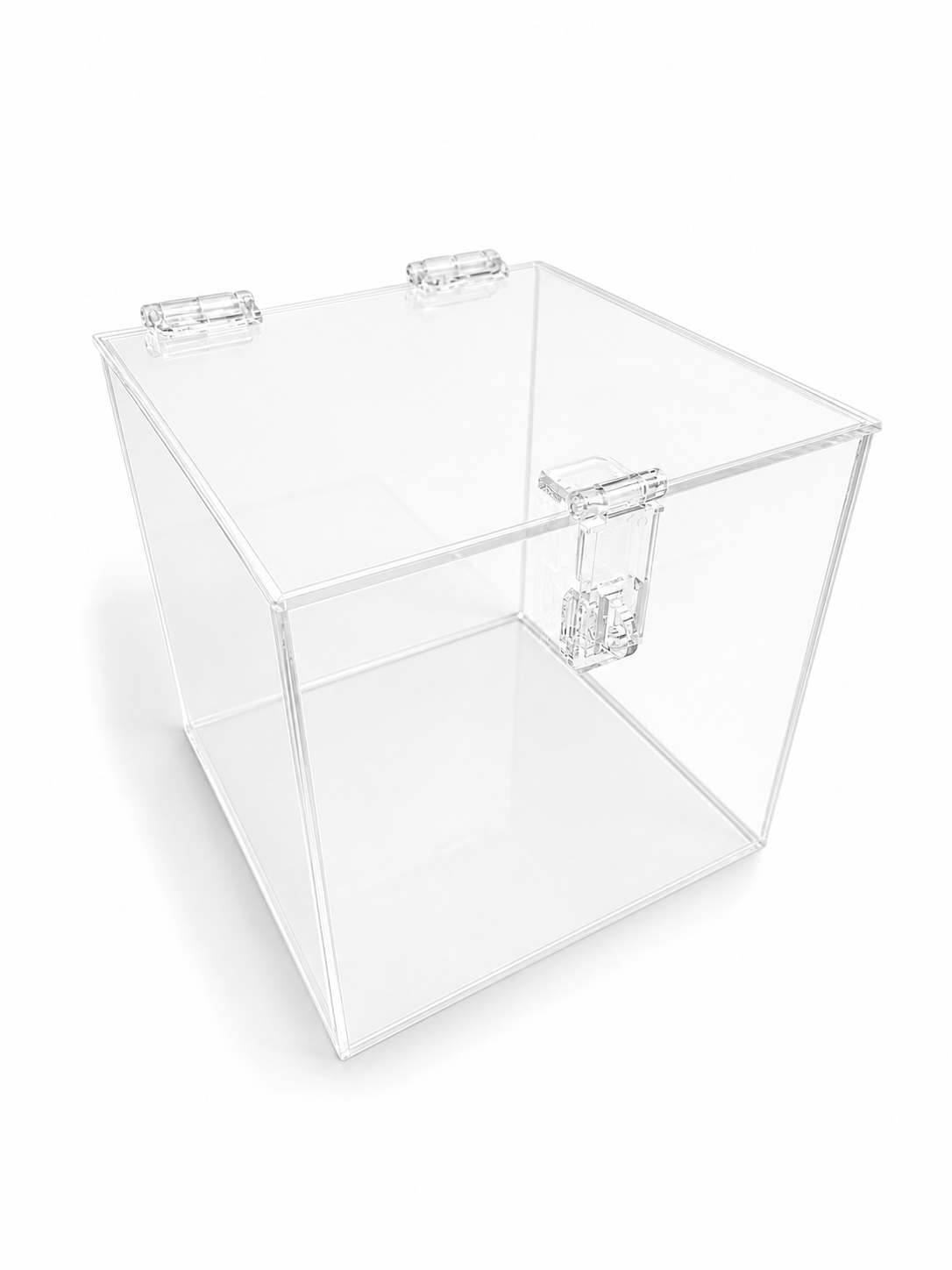 Custom Clear Acrylic Box With Hasp