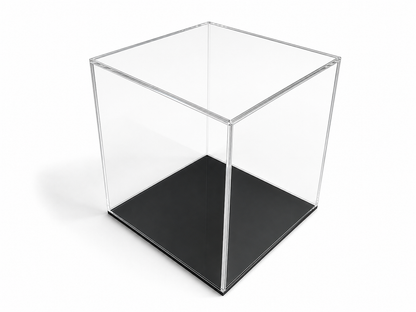 Acrylic Box With Black Base - Custom Size