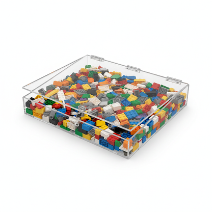 Clear Acrylic Display Tray With Camlock - Custom Size
