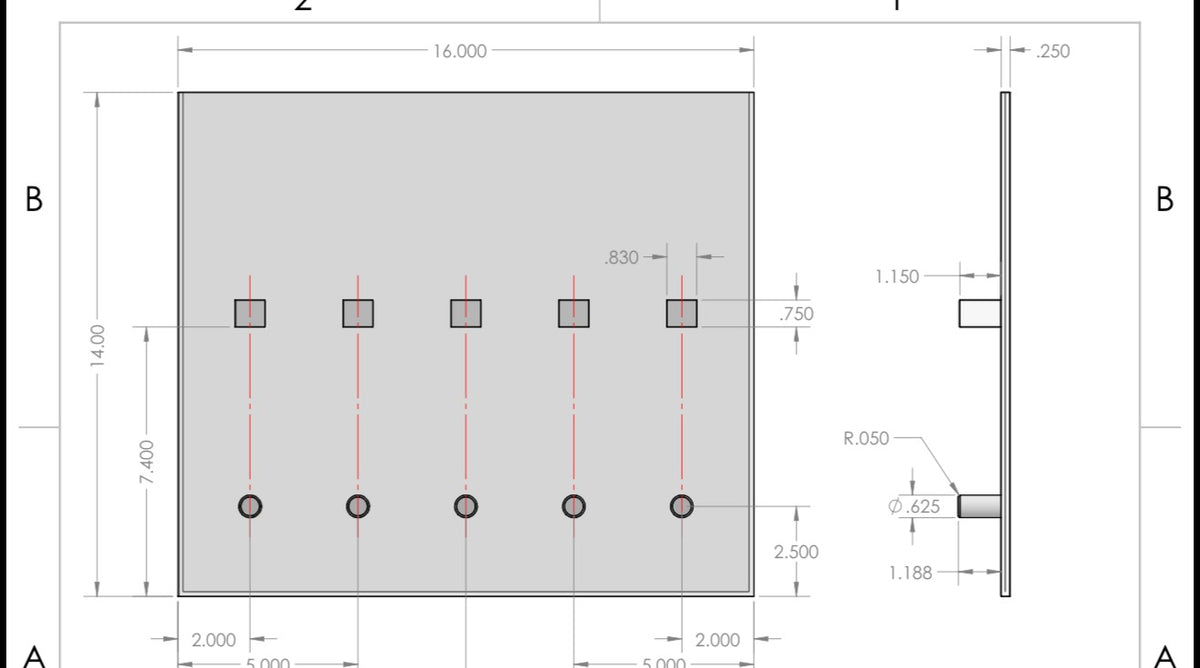 Custom Made Clear Acrylic Display Board