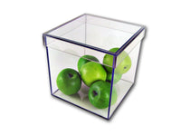 Acrylic 5-Sided Box w/ Shoebox Lid